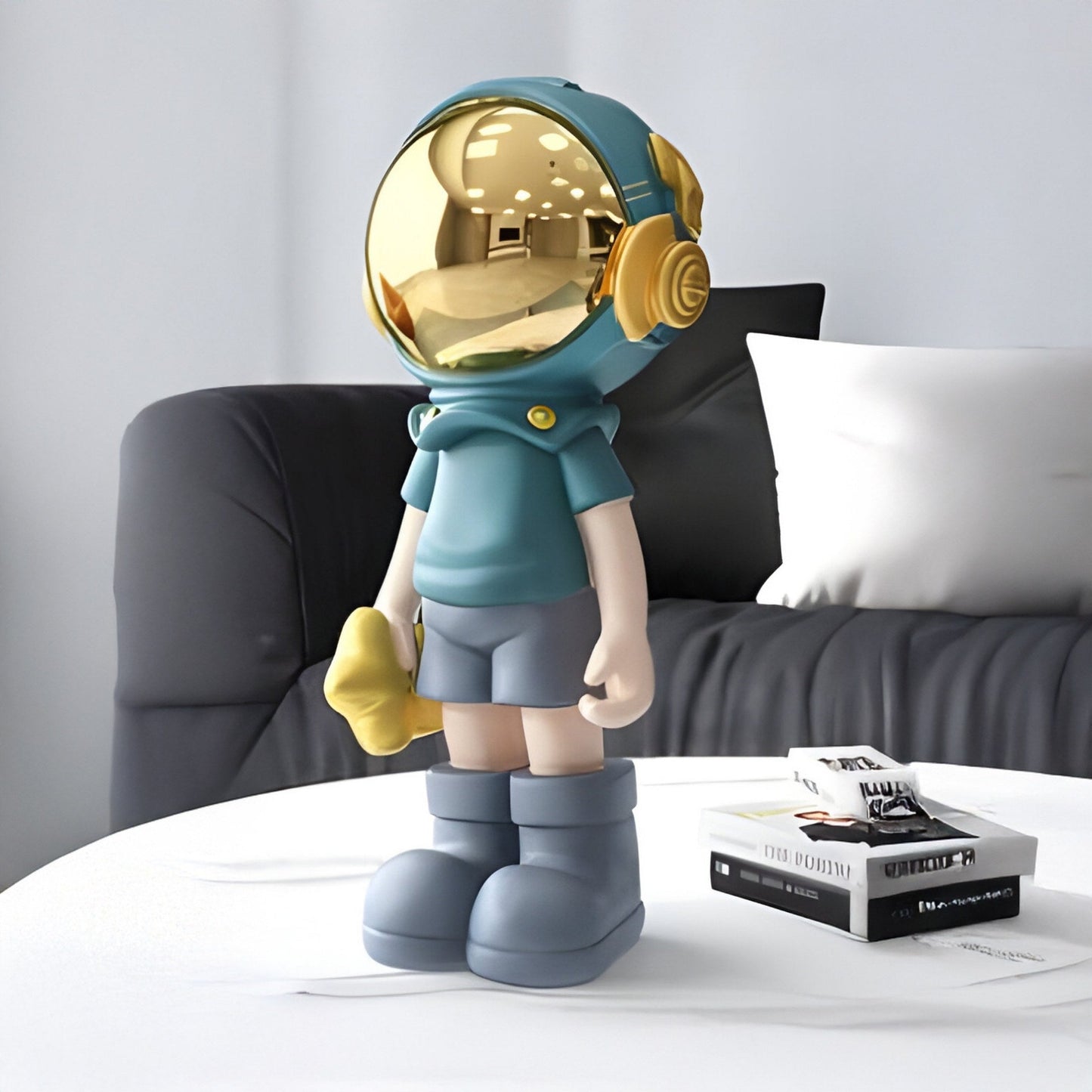Small Galactic Blue Astronaut Buddy Figure - 36cm